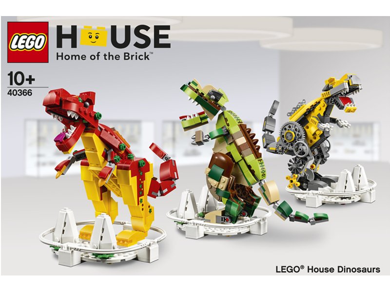 LEGO House Dinosaurs 40366 - Titelbild | ©LEGO Gruppe