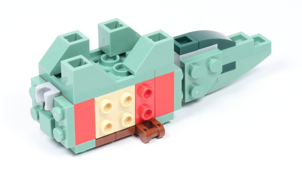 LEGO® Star Wars™ 75228 - Aufbau Dewback, Schritt 08 | ©2019 Brickzeit