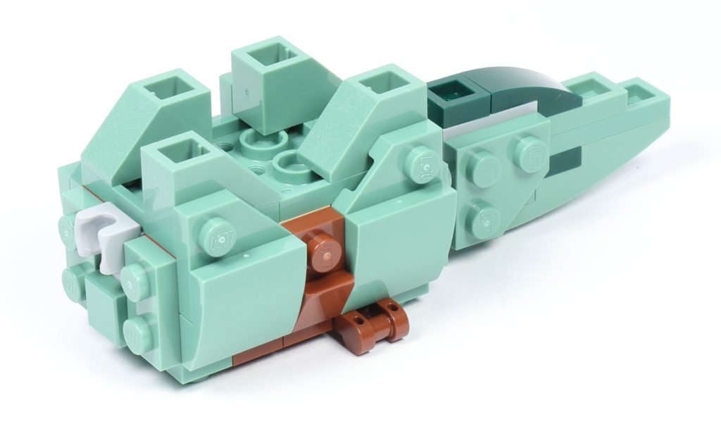 LEGO® Star Wars™ 75228 - Aufbau Dewback, Schritt 09 | ©2019 Brickzeit