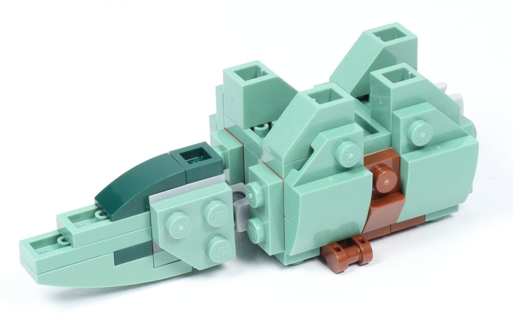 LEGO® Star Wars™ 75228 - Aufbau Dewback, Schritt 10 | ©2019 Brickzeit