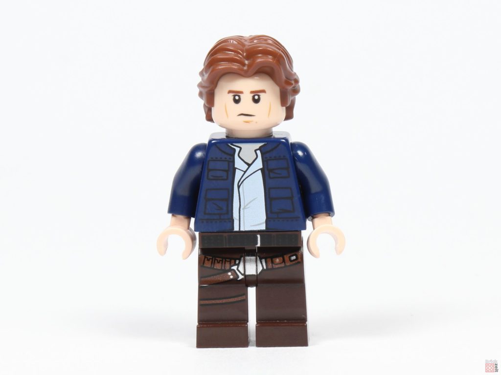 LEGO® Star Wars™ 75243 - Han Solo, Vorderseite alternatives Gesicht | ©2019 Brickzeit
