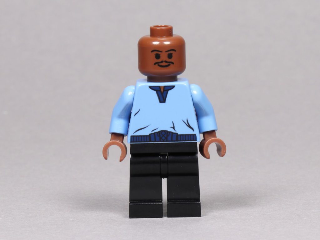 LEGO® Star Wars™ 75259 - Jubiläumsminifigur, Lando Calrissian ohne Zubehör, Vorderseite | ©2019 Brickzeit