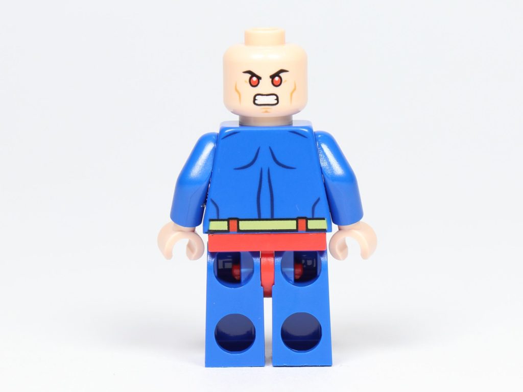 LEGO® Batman Magazin Nr. 3 - Superman ohne Cape und Haare, Rückseite | ©2019 Brickzeit