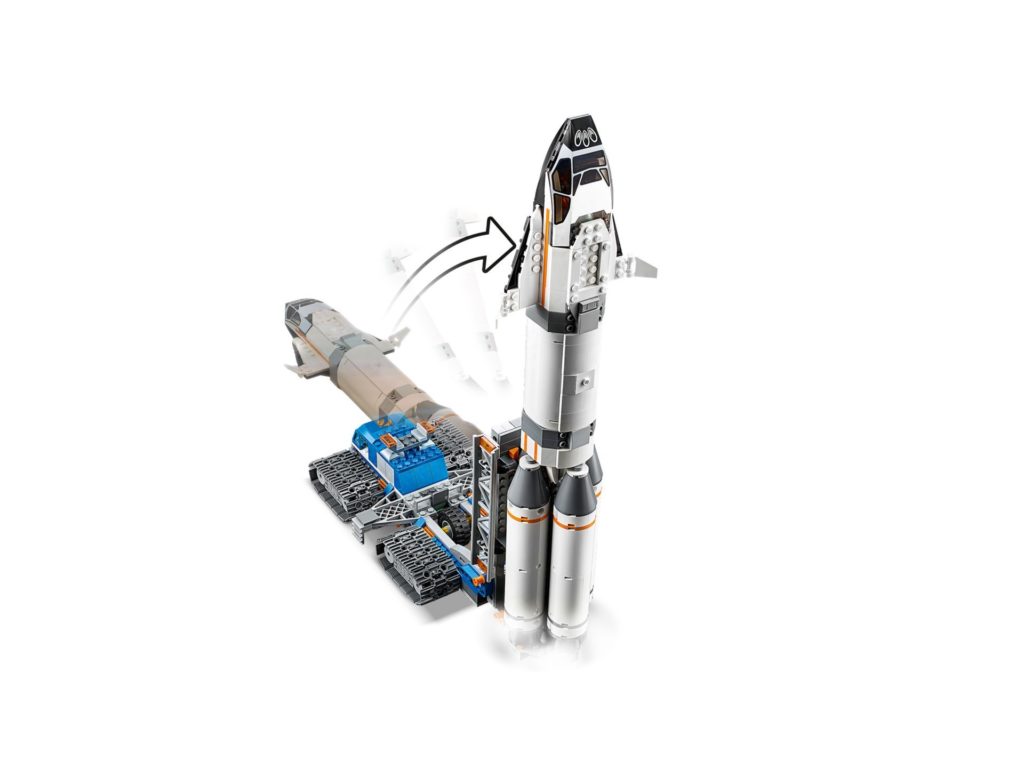 LEGO® City 60229 Raketenmontage & Transport | ©LEGO Gruppe