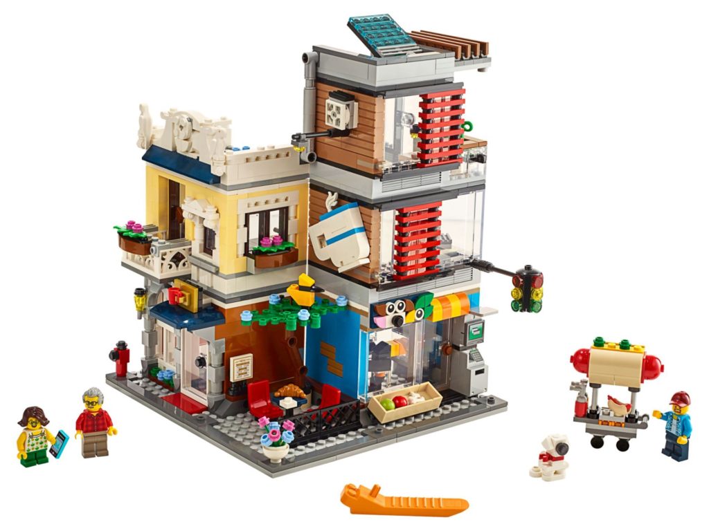 LEGO® Creator 3-in-1 31097 Stadthaus mit Zoohandlung & Cafe | ©LEGO Gruppe
