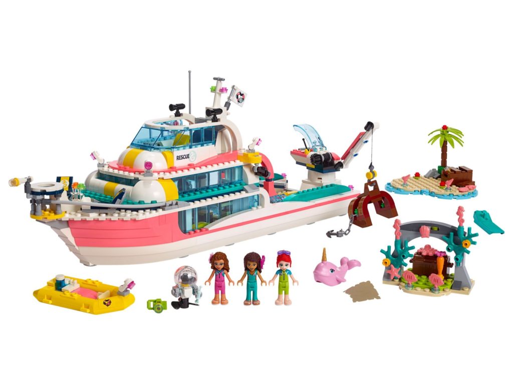 LEGO® Friends 41381 Boot für Rettungsaktionen | ©LEGO Gruppe