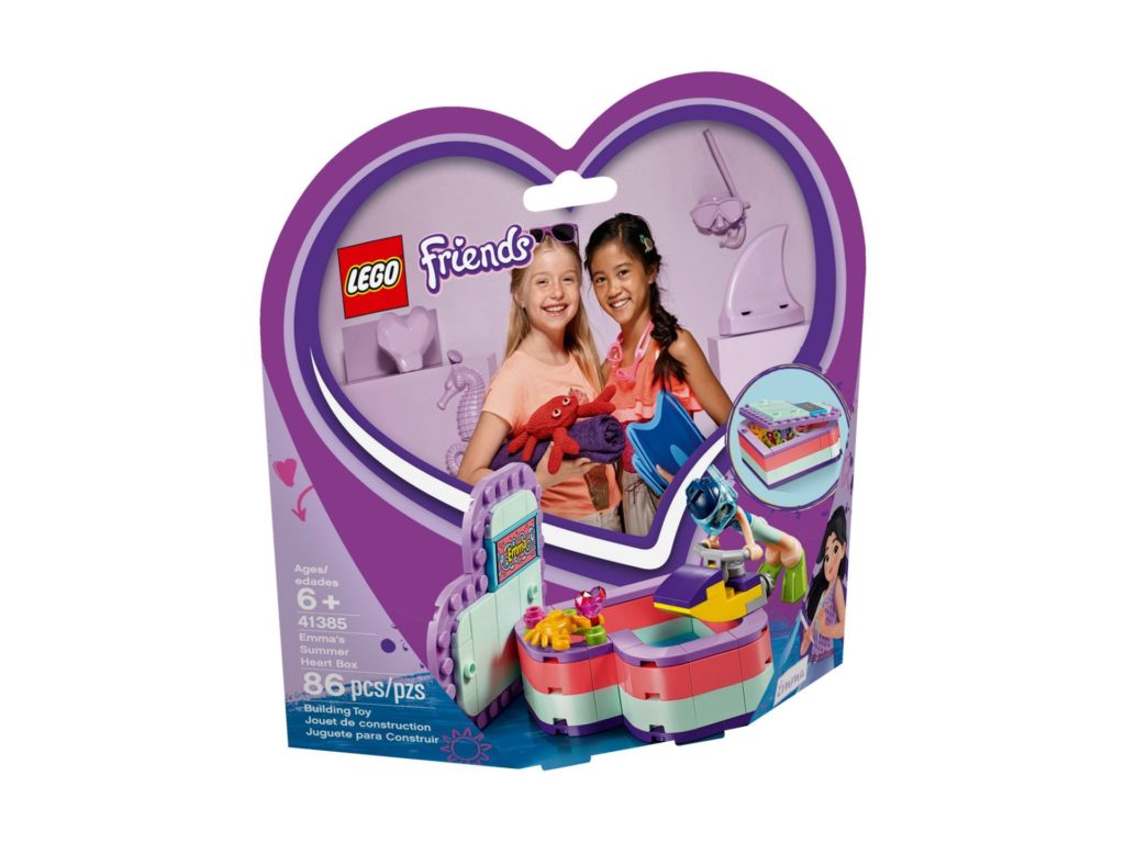 LEGO® Friends 41385 Emmas sommerliche Herzbox | ©LEGO Gruppe