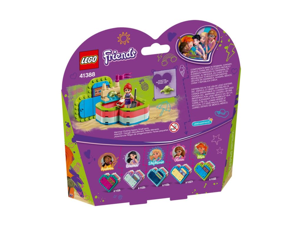 LEGO® Friends 41388 Mias sommerliche Herzbox | ©LEGO Gruppe