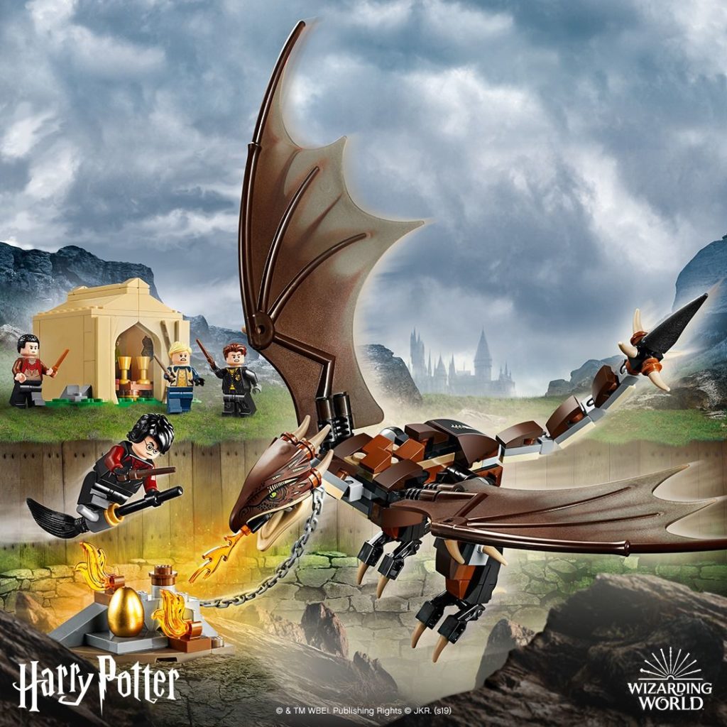 LEGO® Harry Potter™ 75946 Ungarischer Hornschwanz aus Trimagischem Turnier - FB | ©LEGO Gruppe