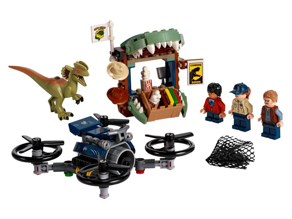 LEGO® Jurassic World 75934 Dilophosaurus auf der Flucht | ©LEGO Gruppe