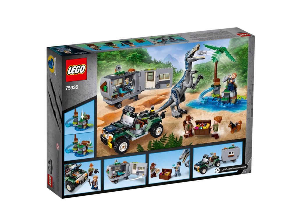 LEGO® Jurassic World 75935 Baryonyxs Kräftemessen: die Schatzsuche | ©LEGO Gruppe
