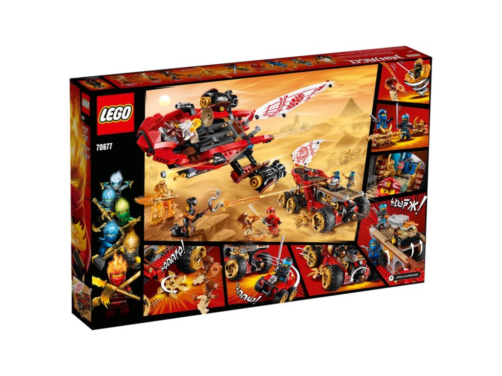 LEGO® NINJAGO® 70677 Wüstensegler | ©LEGO Gruppe