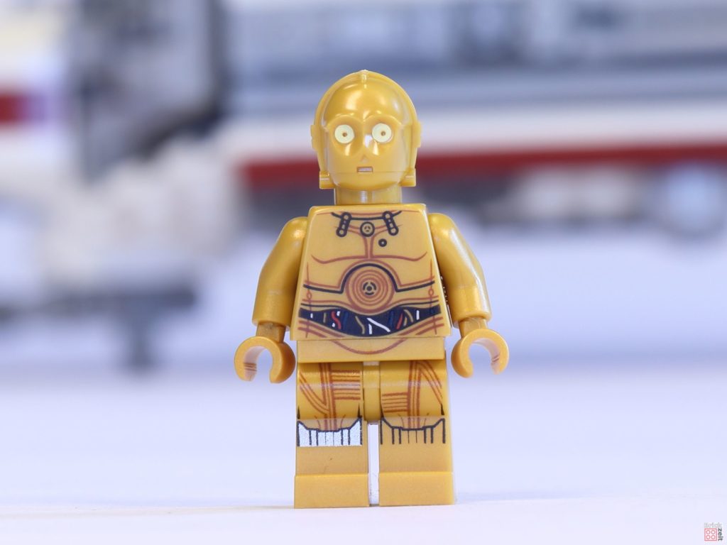 LEGO® 75244 - C-3PO, Vorderseite | ©2019 Brickzeit