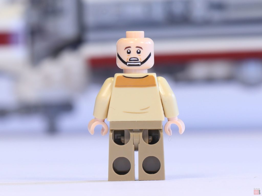 LEGO® 75244 - Captain Raymus Antilles ohne Helm, Rückseite | ©2019 Brickzeit