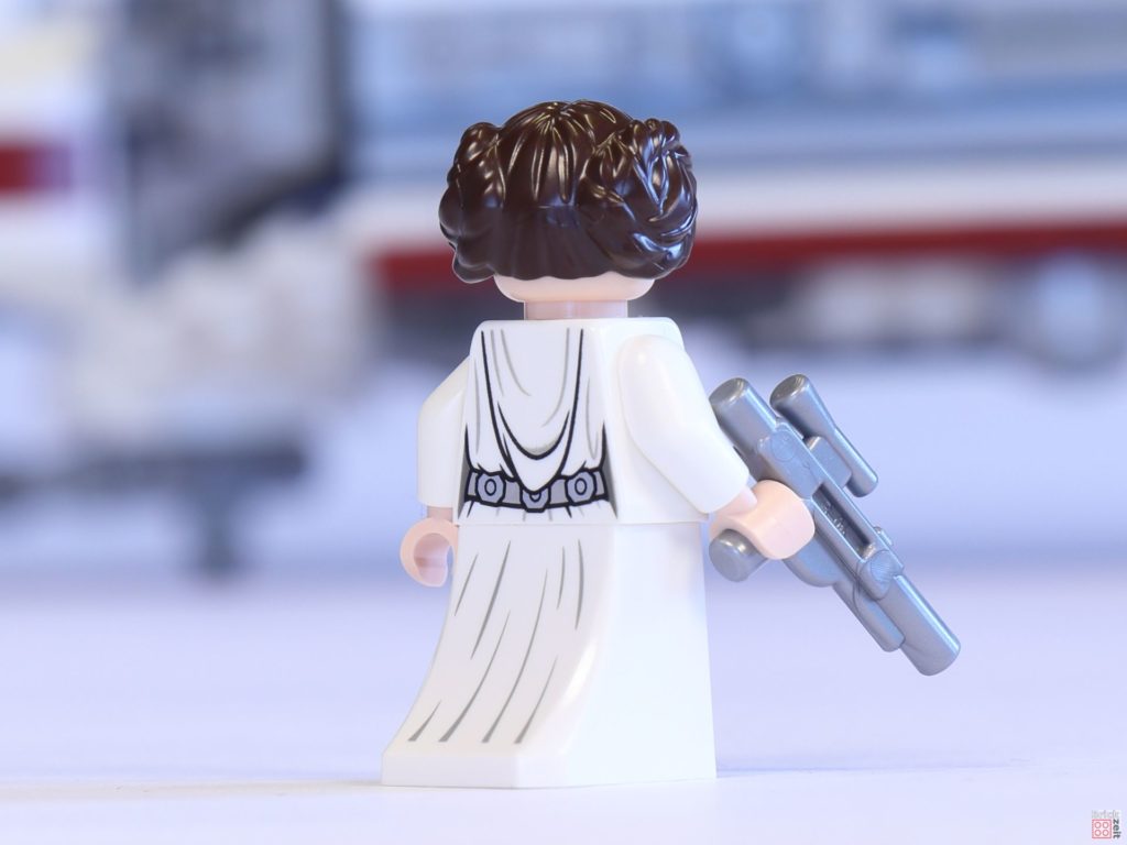 LEGO® 75244 - Prinzessin Leia Organa mit Rock und Blaster, Rückseite | ©2019 Brickzeit