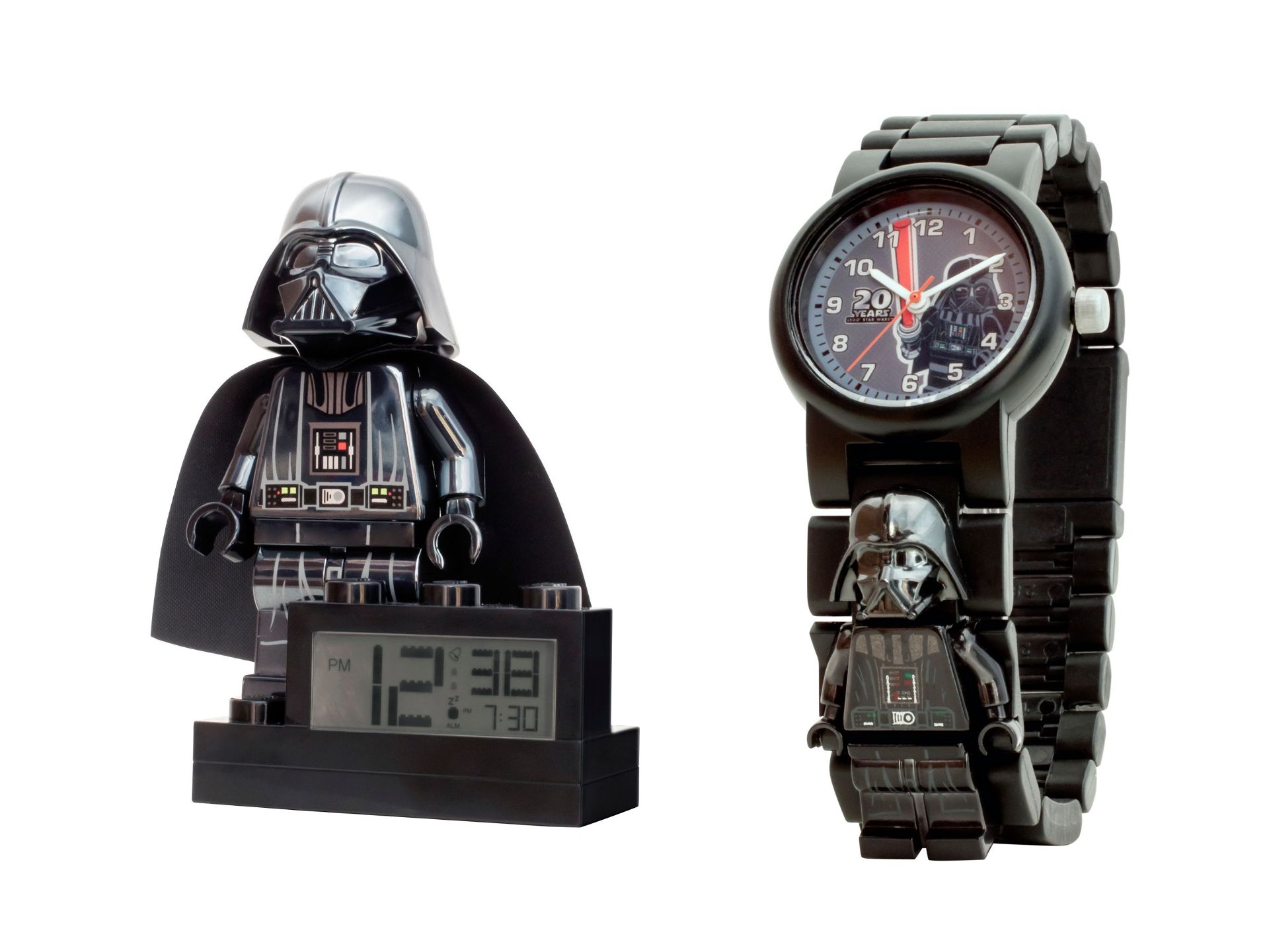 Lego Star Wars Darth Vader Stein Wecker Und Kinderarmbanduhr Zum 20 Jubilaum Verfugbar Brickzeit