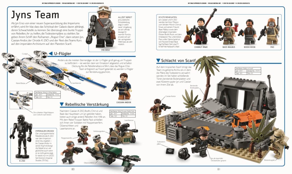 LEGO® Star Wars™ Lexikon der Figuren, Raumschiffe und Droiden Neuausgabe 2019 - Beispielseite 3 | ©DK-Verlag