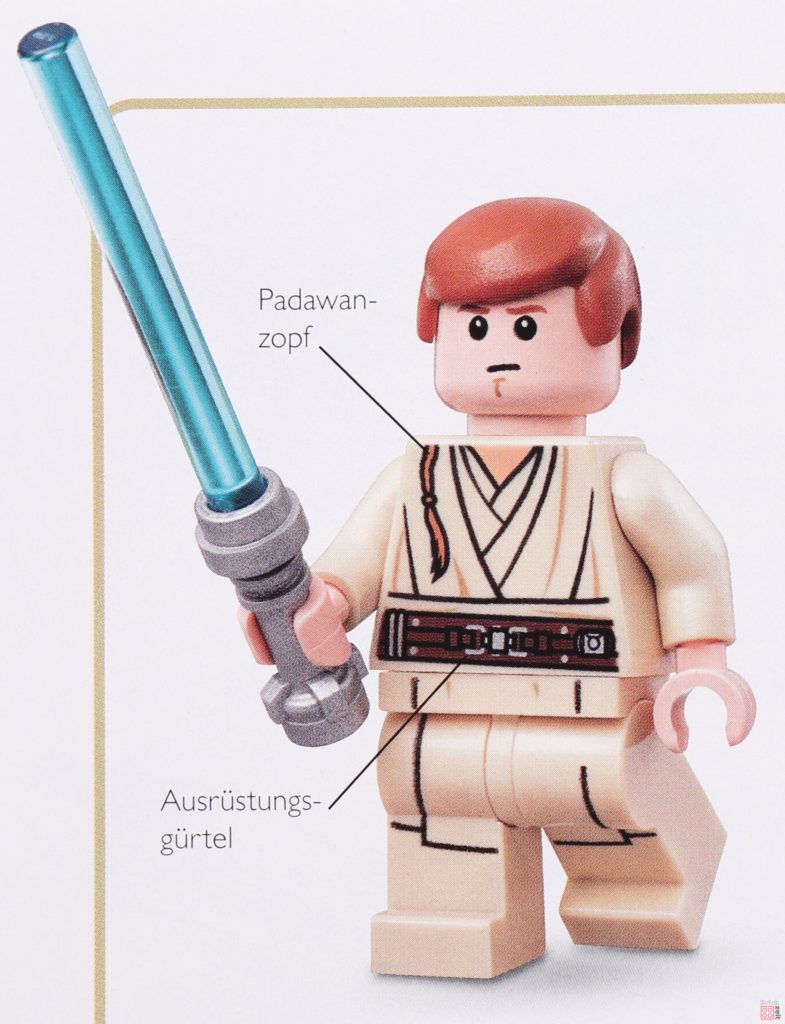 Review - LEGO® Star Wars™ Lexikon der Figuren, Raumschiffe und Droiden Neuausgabe 2019 - Detailbild Obi-Wan Kenobi | ©2019 Brickzeit