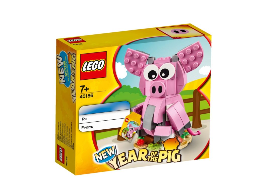 LEGO® 40186 Jahr des Schweins | ©LEGO Gruppe