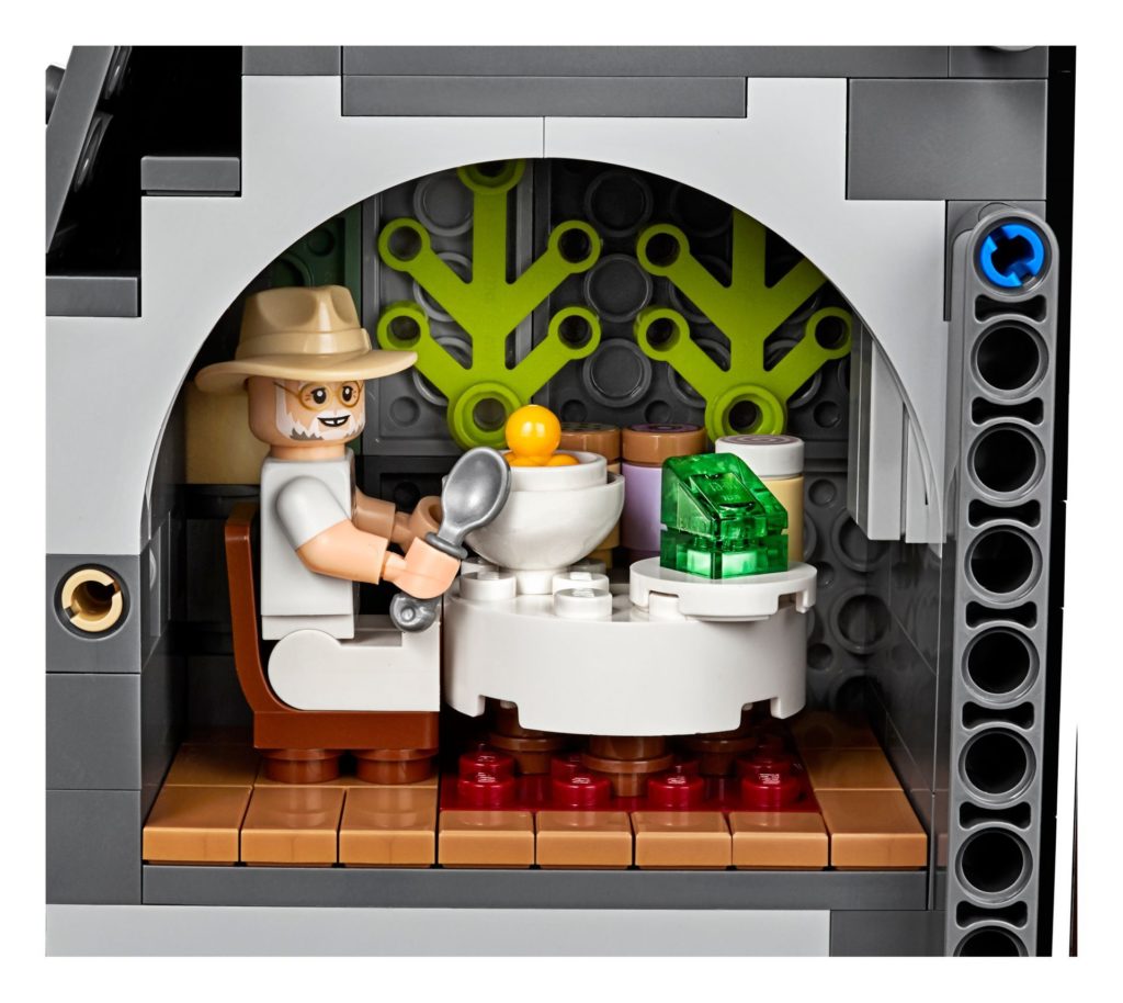 LEGO® 75936 - John Hammond im Speisesaal | ©LEGO Gruppe
