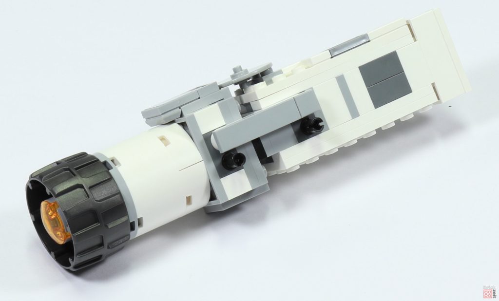 LEGO 75244 - Bauabschnitt 3, Antrieb hinten rechts, Befestigung | ©2019 Brickzeit