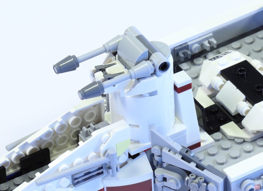 LEGO 75244 - Bauabschnitt 3, Geschützturm, montiert | ©2019 Brickzeit