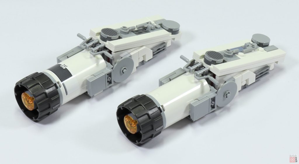 LEGO 75244 - Bauabschnitt 5, mittlere, obere Antriebe | ©2019 Brickzeit