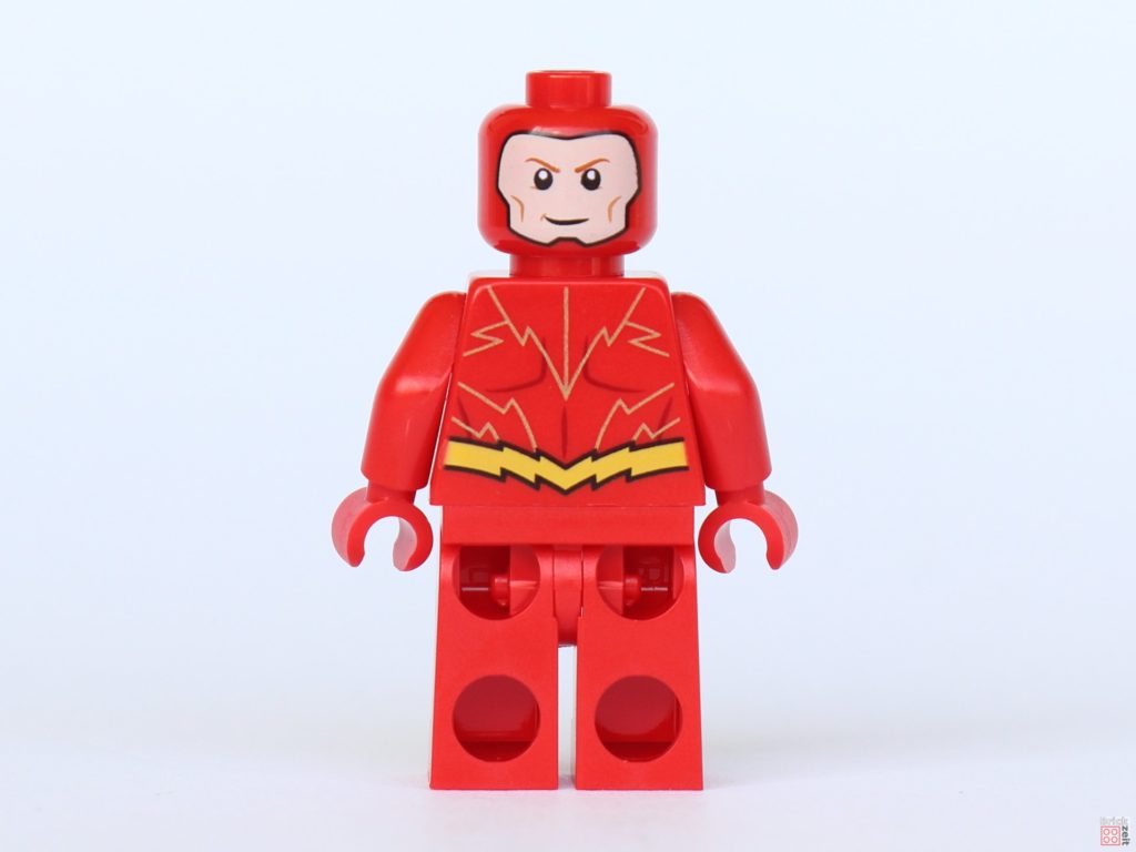 LEGO® Batman Magazin Nr. 4 - Flash ohne Maske, Rückseite und alternatives Gesicht | ©2019 Brickzeit