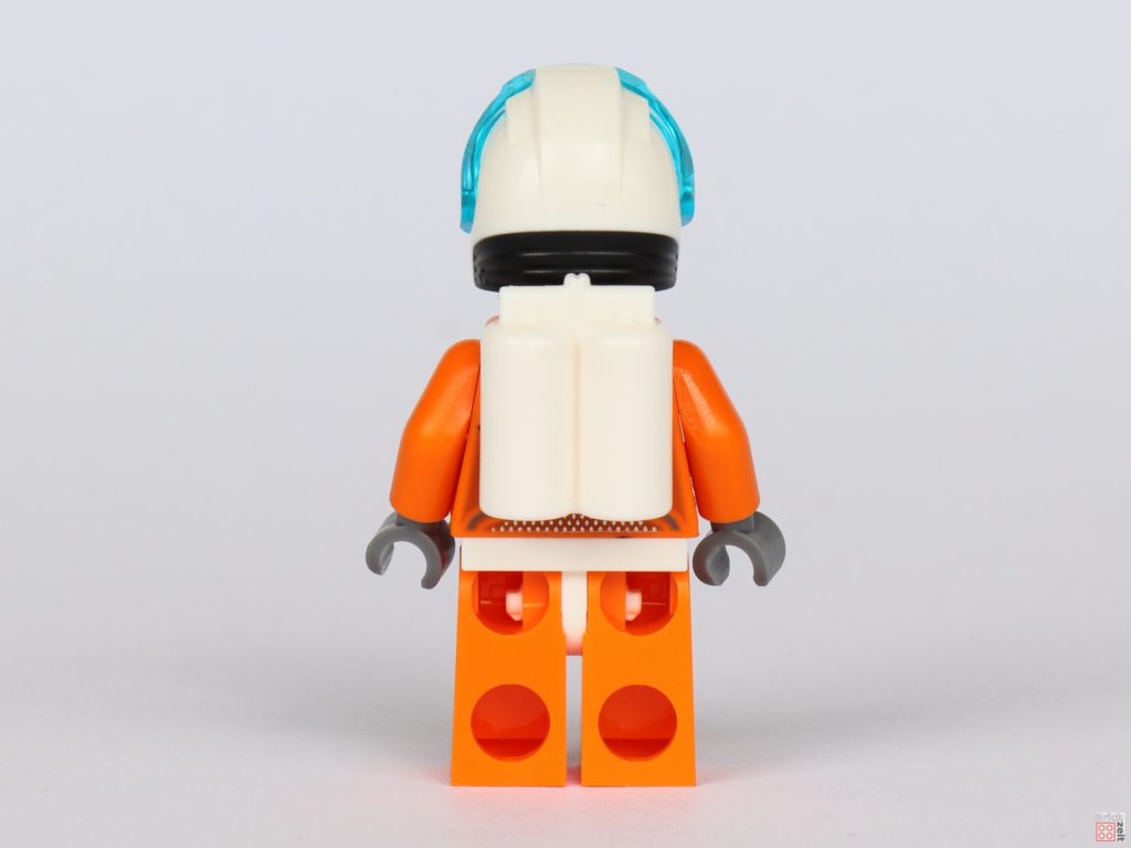 LEGO® City 40345 - Austronautin in orangem Anzug, Rückseite | ©2019 Brickzeit