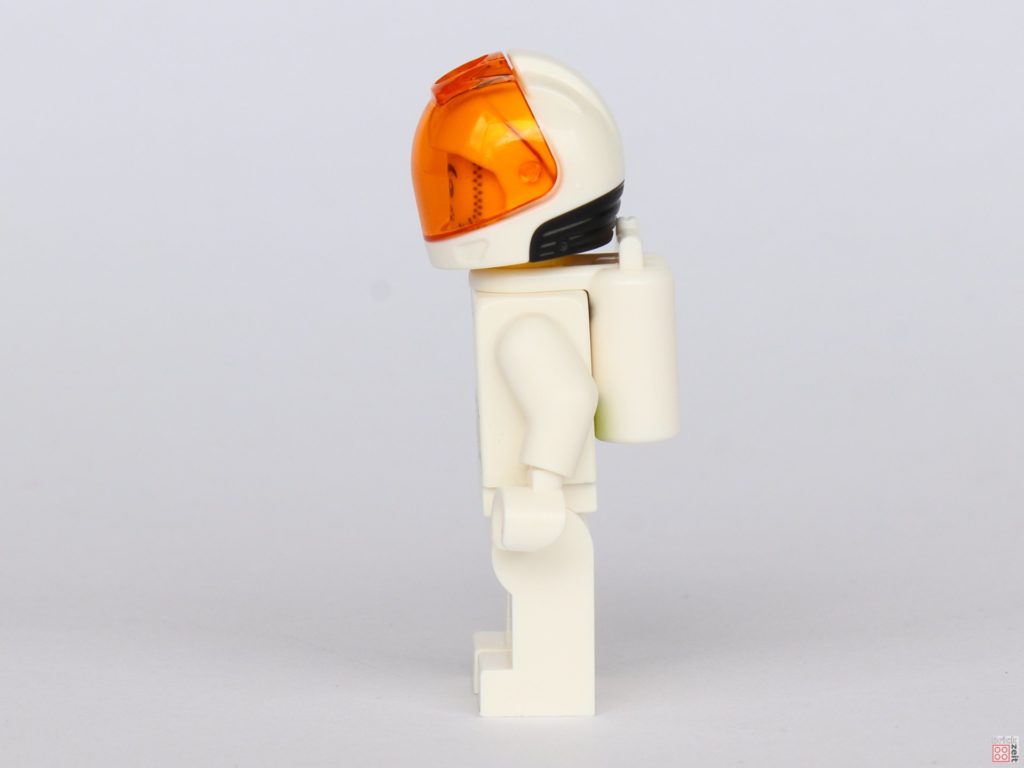 LEGO® City 40345 - Austronaut in weißem Anzug, linke Seite | ©2019 Brickzeit