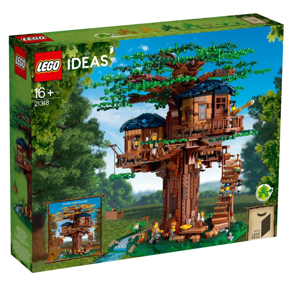 LEGO® Ideas 21318 Baumhaus - Packung Vorderseite | ©LEGO Gruppe