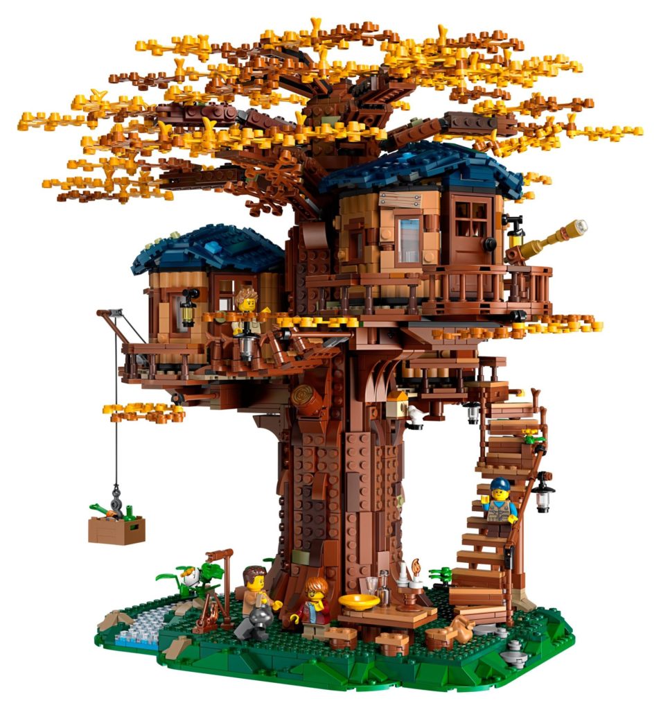 LEGO® Ideas 21318 Baumhaus - Herbstliches Blätterkleid | ©LEGO Gruppe