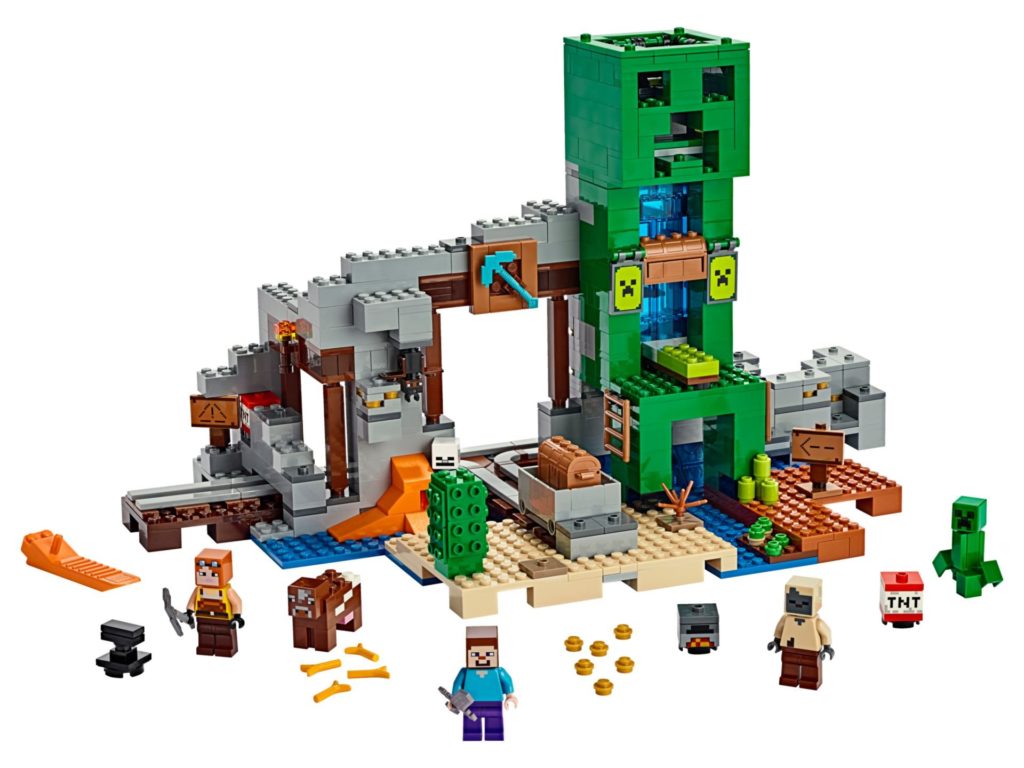 LEGO® Minecraft 21155 Die Creeper Mine - Bild 01 | ©LEGO Gruppe