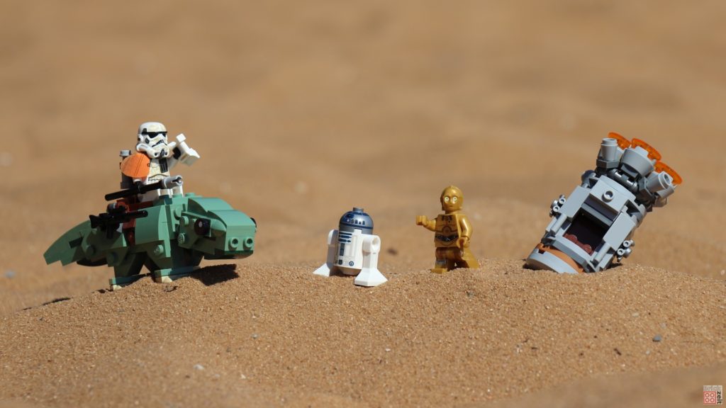 LEGO® R2-D2 und C-3PO wurden entdeckt | ©2019 Brickzeit