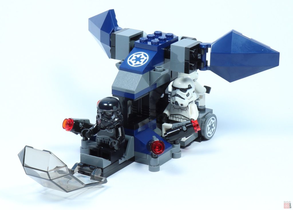 LEGO® Star Wars™ 75262 Imperial Dropship mit Minifiguren, offenes Cockpit | ©2019 Brickzeit