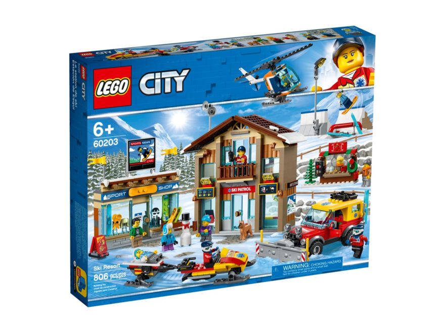 LEGO City 60203 Ski Resort - Packung Vorderseite | LEGO Gruppe