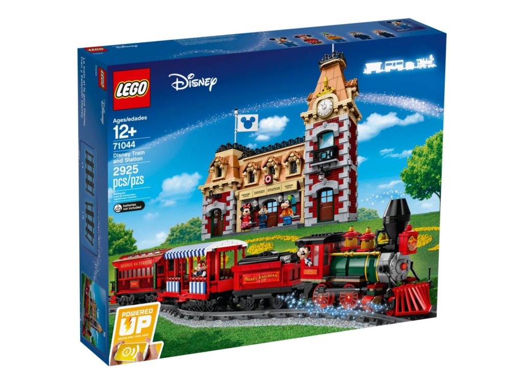 LEGO 71044 Disney Zug mit Bahnhof - Packung Vorderseite | ©LEGO Gruppe