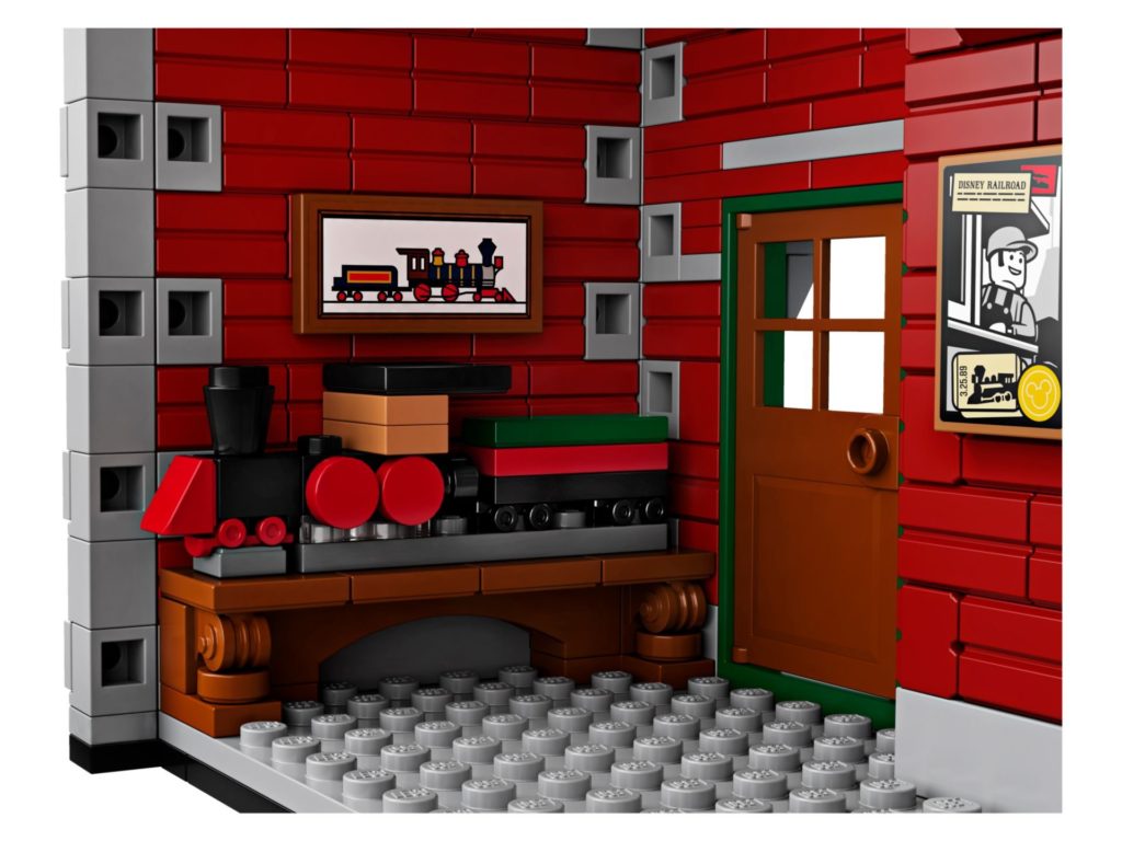 LEGO® 71044 Disney Zug mit Bahnhof - Raum | ©LEGO Gruppe