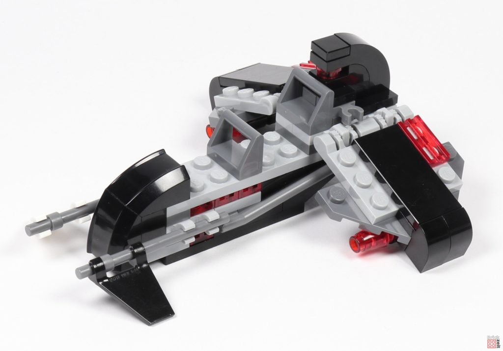 LEGO® Star Wars™ 75079 - fertiger Speeder, vorne links | ©2019 Brickzeit