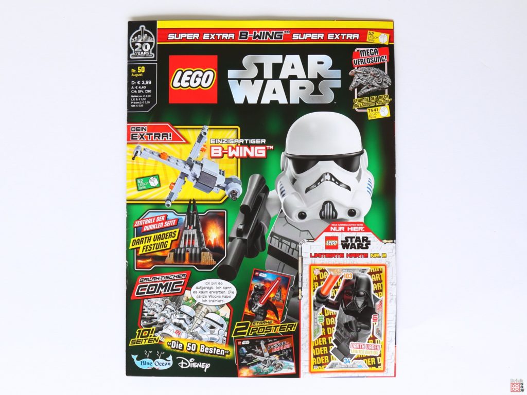 LEGO® Star Wars™ Magazin Nr. 50 (August 2019) - Cover ohne Extras | ©2019 Brickzeit