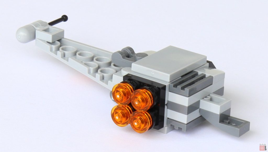LEGO® Star Wars™ B-Wing Polybag ItemNr. 911950 - spezieller Bauschritt 3 | ©2019 Brickzeit