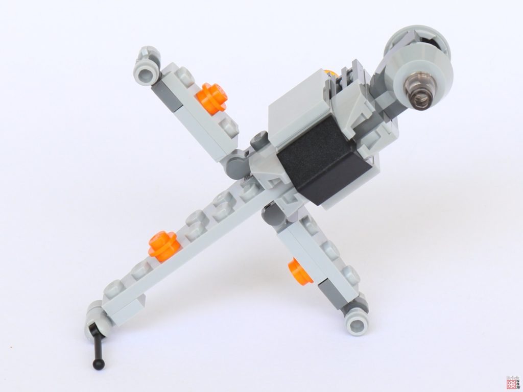 LEGO® Star Wars™ B-Wing Polybag ItemNr. 911950 - Vorderseite, offene Flügel | ©2019 Brickzeit