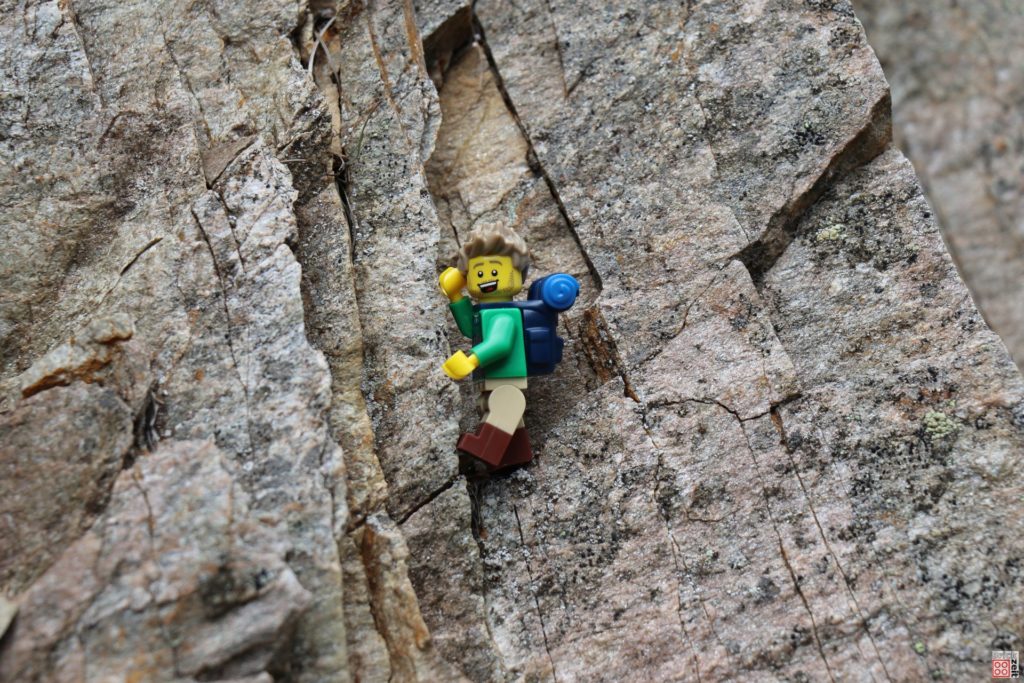 Beim Klettern | ©2019 Brickzeit