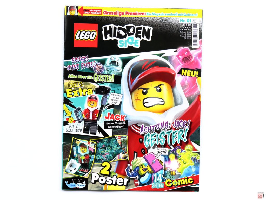 LEGO Hidden Side Magazin Nr.1 - Cover | ©2019 Brickzeit