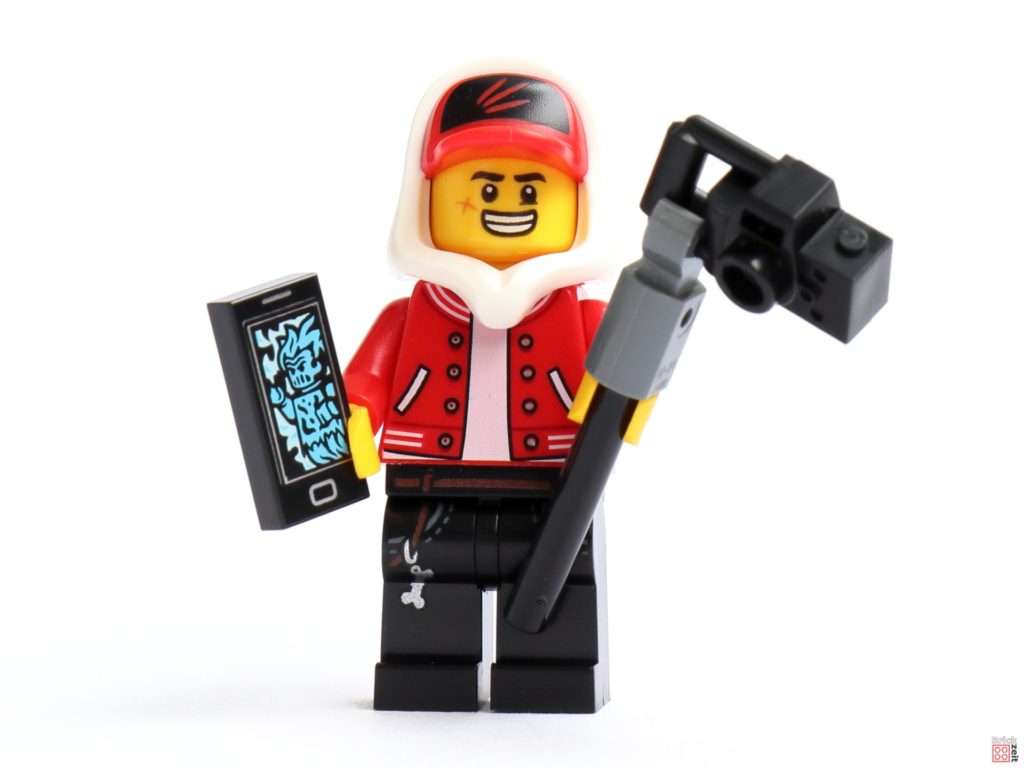 LEGO Hidden Side Magazin Nr.1 - Jack mit Seflie-Stick und Smarphone | ©2019 Brickzeit