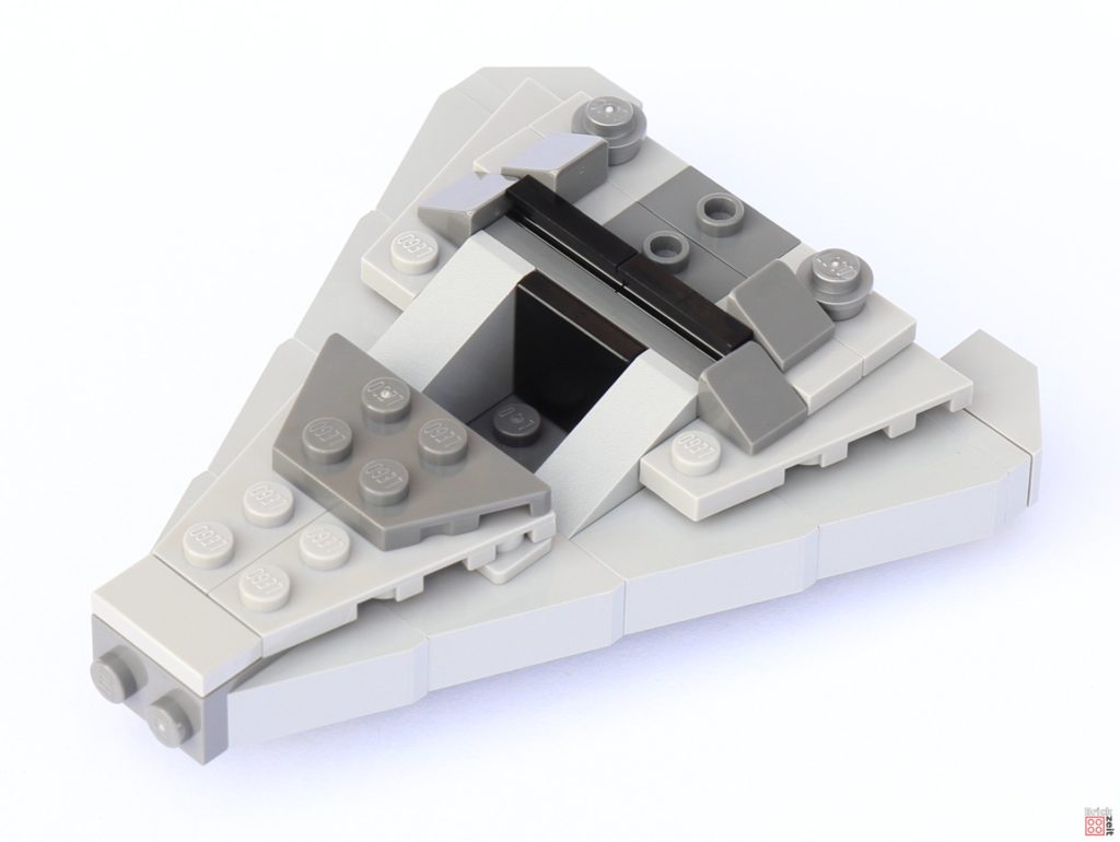 LEGO Star Wars 75033 Star Destroyer - Aufbau, Vorbereitung für Brücke | ©2019 Brickzeit