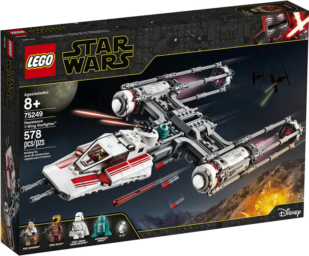 LEGO Star Wars 75249 Resistance Y-Wing - Packung | ©LEGO Gruppe