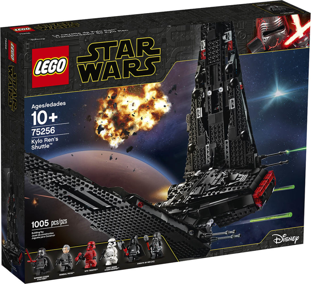 LEGO® Star Wars™ 75256 Kylo Ren's Shuttle - Packung | ©LEGO Gruppe