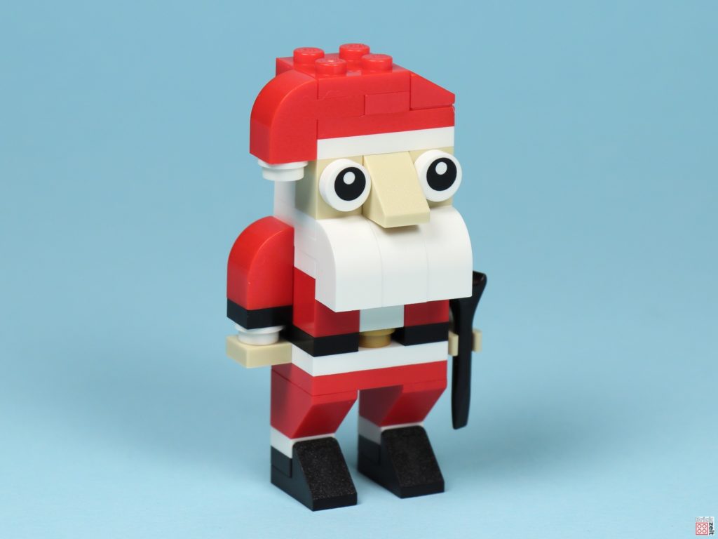 LEGO® Creator 30573 Weihnachtsmann - vorne rechts | ©2019 Brickzeit