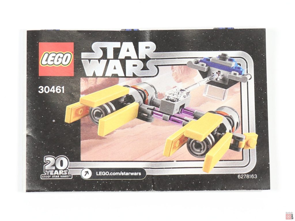 LEGO® Star Wars™ 30461 Podracer Polybag - Anleitung | ©2019 Brickzeit
